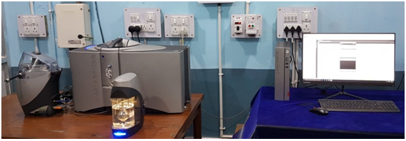 Particle Size Distribution Analyser for Studying the Size and Range of Particles of Powder Sample
